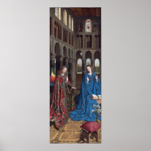 Jan van Eyck The Annunciation Poster