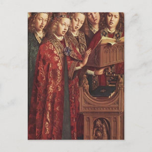 Jan van Eyck- The Ghent Altar (detail) Postcard