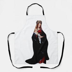 Jan van Eyck - The Madonna in the Church Fine Art Apron