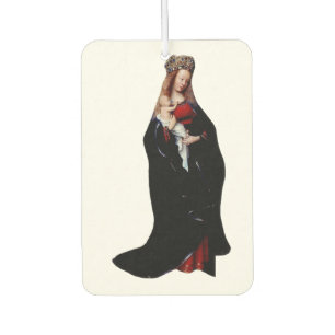 Jan van Eyck - The Madonna in the Church Fine Art Car Air Freshener