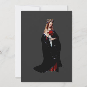 Jan van Eyck - The Madonna in the Church Fine Art Holiday Card