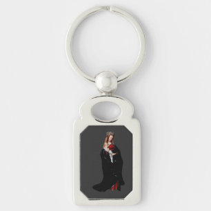Jan van Eyck - The Madonna in the Church Fine Art Key Ring