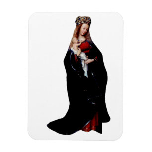 Jan van Eyck - The Madonna in the Church Fine Art Magnet