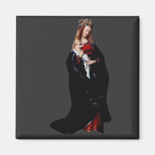 Jan van Eyck - The Madonna in the Church Fine Art Magnet