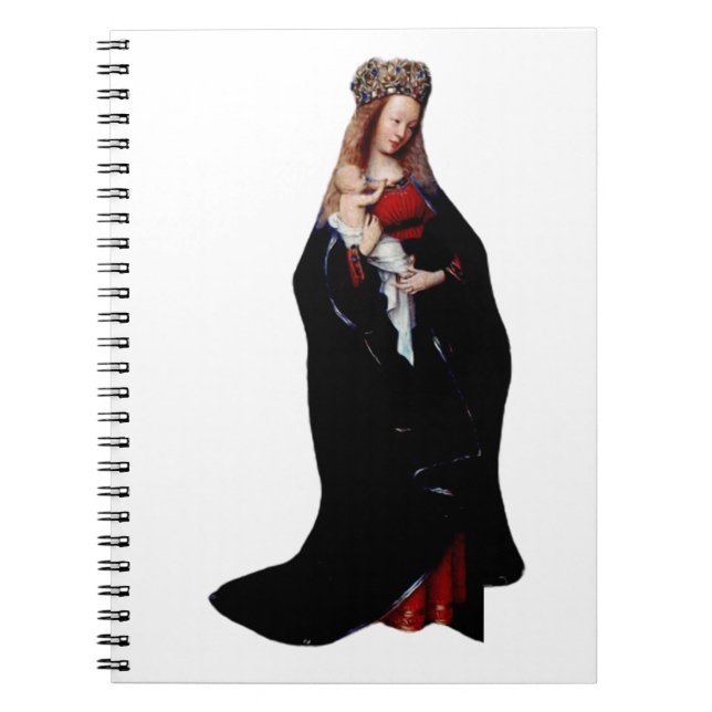 Jan van Eyck - The Madonna in the Church Fine Art Notebook (Front)