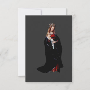 Jan van Eyck - The Madonna in the Church Fine Art Thank You Card