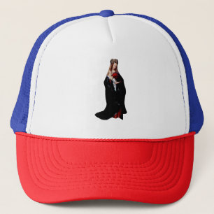 Jan van Eyck - The Madonna in the Church Fine Art Trucker Hat