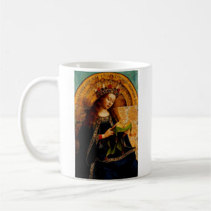 Jan van Eyck - Virgin Mary Fine Art Collection Coffee Mug