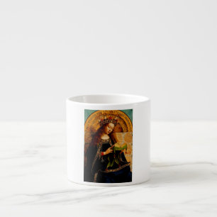 Jan van Eyck - Virgin Mary Fine Art Collection Espresso Cup