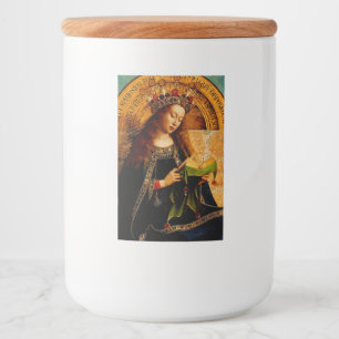 Jan van Eyck - Virgin Mary Fine Art Collection Food Label