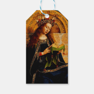 Jan van Eyck - Virgin Mary Fine Art Collection Gift Tags