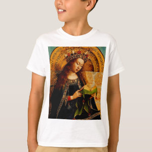 Jan van Eyck - Virgin Mary Fine Art Collection T-Shirt