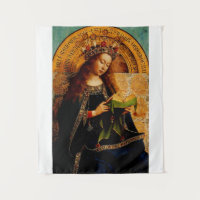 Jan van Eyck - Virgin Mary Fine Art Collection
