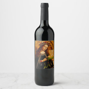 Jan van Eyck - Virgin Mary Fine Art Collection Wine Label