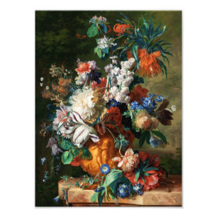 Jan Van Huysum - Bouquet Of Flowers In An Urn Photo Print