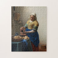 Jan Ver meer Milkmaid dutch painter