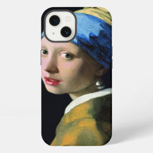 Jan Vermeer Girl With A Pearl Earring Vintage iPhone 13 Case