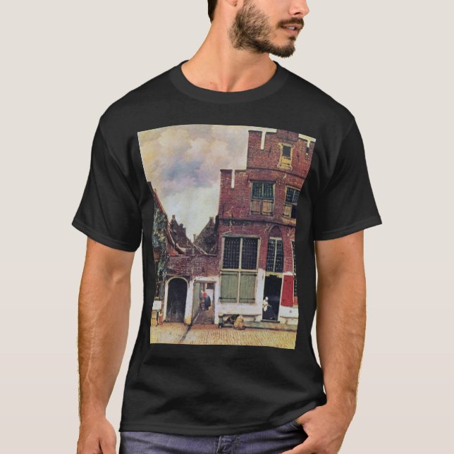 jan vermeer van delft 025  johannes vermeer jan ve T-Shirt (Front)