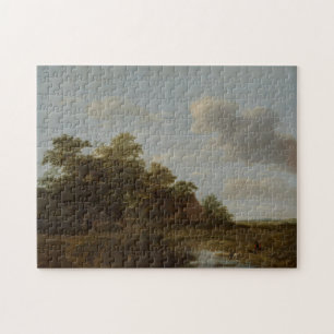 Jan Vermeer van Haarlem, Landscape with a Farm Jigsaw Puzzle