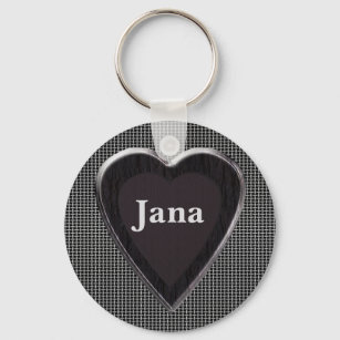 Jana Stole My Heart Keychain