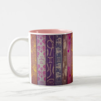 Jane Austen Books Mug