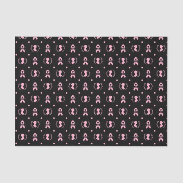 Jane Austen Breast Cancer Awareness Tissue Paper (Front)