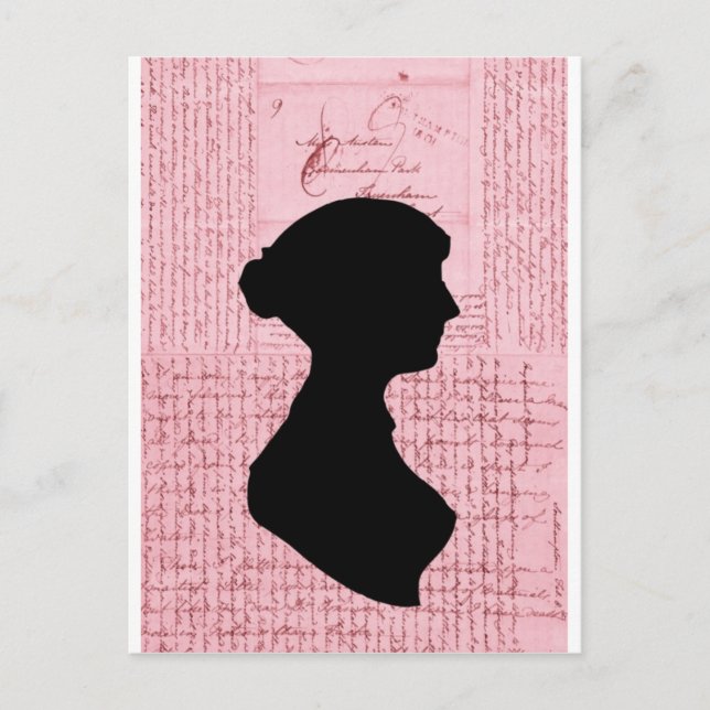 Jane Austen, Call Me Lady Jane Series Postcard (Front)