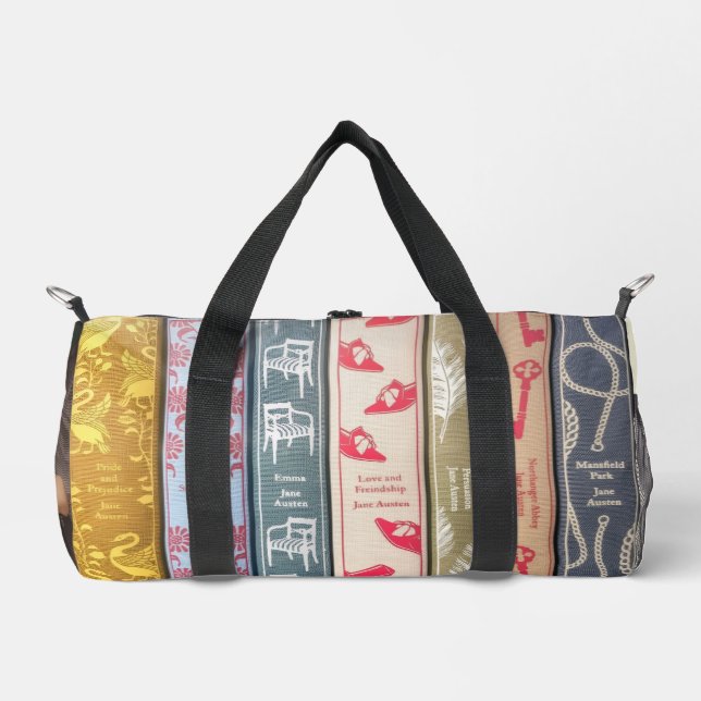 Jane Austen Duffle Bag (Front)