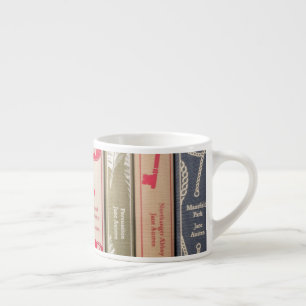 Jane Austen Espresso Cup