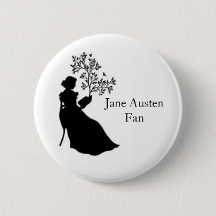 Jane Austen Fan pin