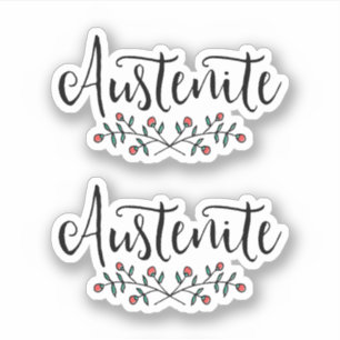Jane Austen Floral Austenite