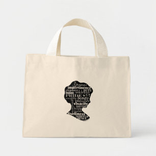Jane Austen Girl Tote Bag