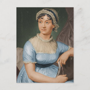 Jane Austen Invitation Postcard