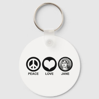 Jane Austen Key Ring