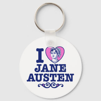 Jane Austen Key Ring