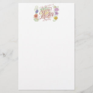 Jane Austen Kind of Day Stationery