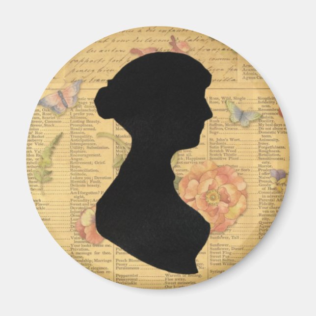 Jane Austen Magnet (Front)