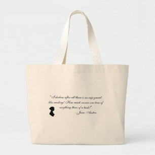 Jane Austen memorabilia Large Tote Bag