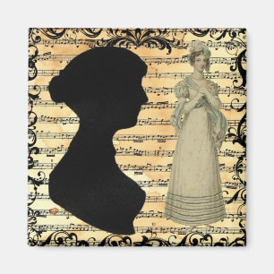 Jane Austen Music Magnet