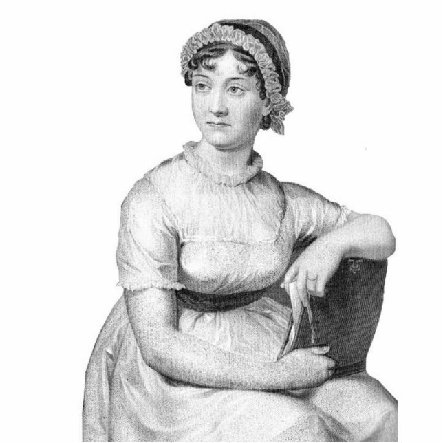 Jane Austen Photo Sculpture (Front)