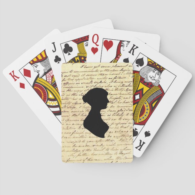 Jane Austen Playing Cards (Back)