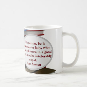 Jane Austen pleasure of novel Coffee Mug