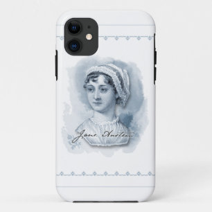 Jane Austen Portrait and Signature iPhone 11 Case