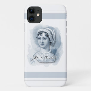 Jane Austen Portrait and Signature iPhone 11 Case