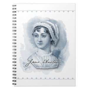 Jane Austen Portrait and Signature Notebook