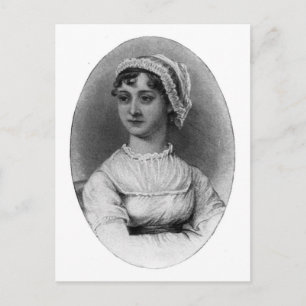 Jane Austen Portrait Postcard