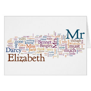 Jane Austen - Pride and Prejudice - Words
