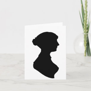 Jane Austen quote  Holiday Card