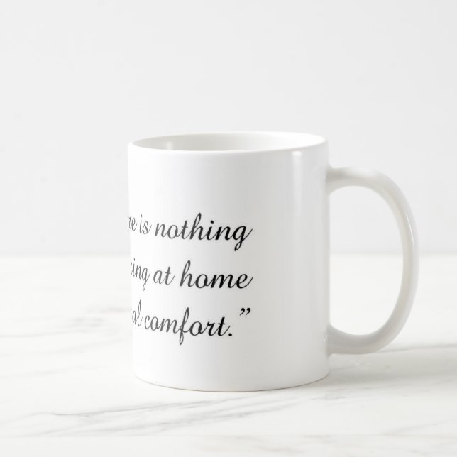 Jane Austen Quote Mug (Right)