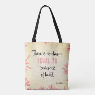 Jane Austen Quote Tote Bag